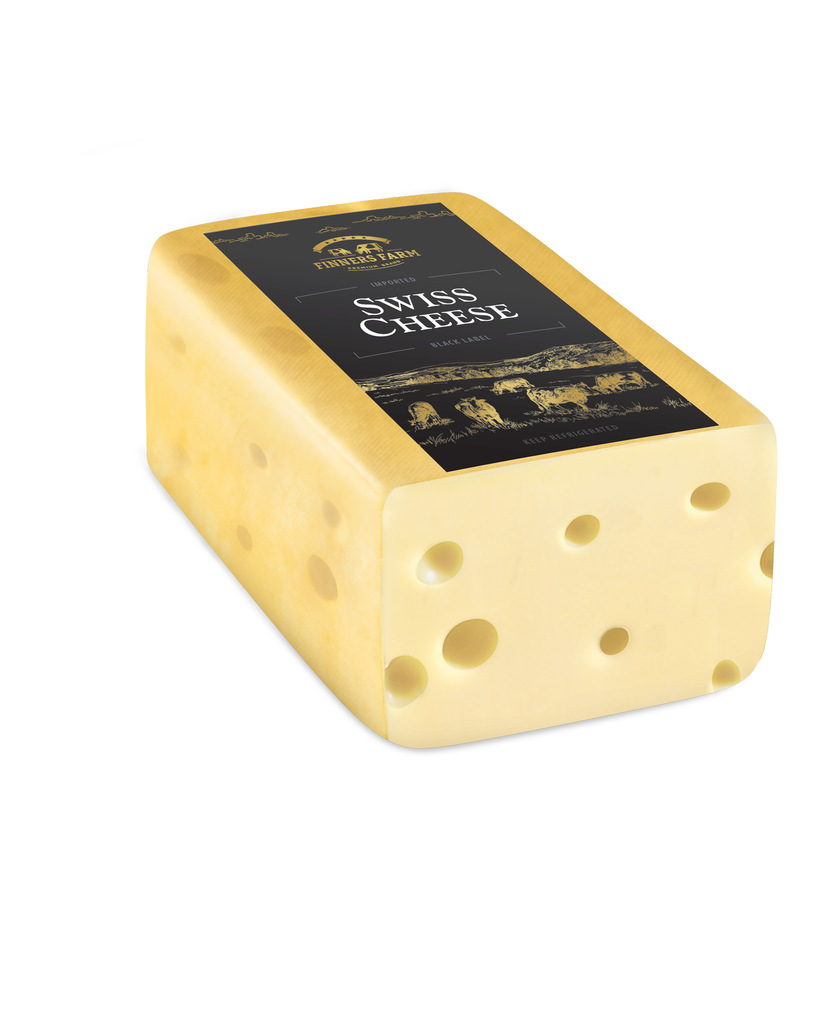 Swiss High Cut Cheese | Dairy | Products | Ambassador Foods