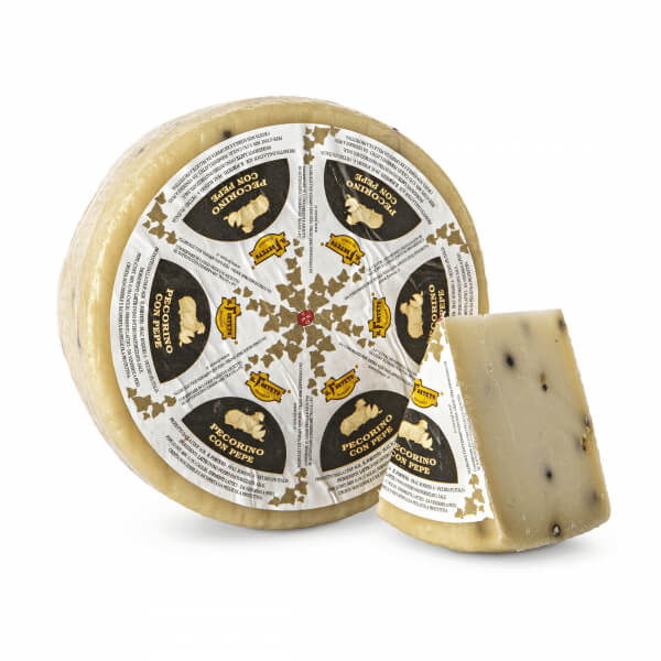 Pecorino Cheese with Black Pepper | Dairy | Products | Ambassador Foods